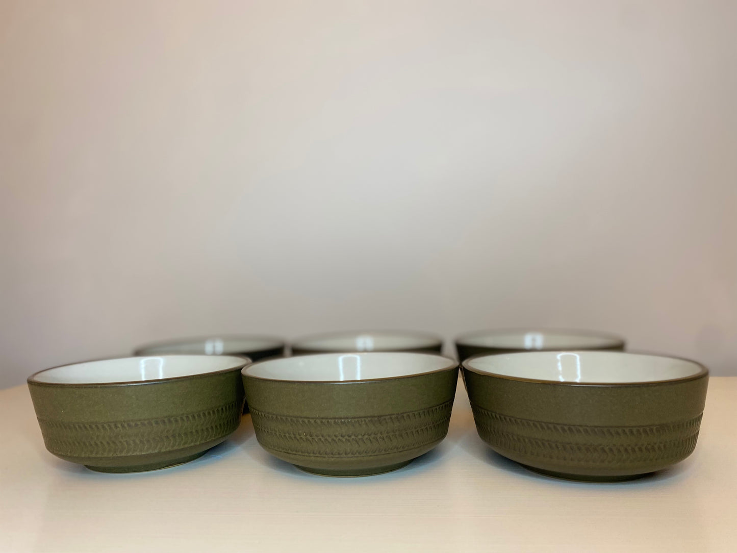 Vintage Green bowls