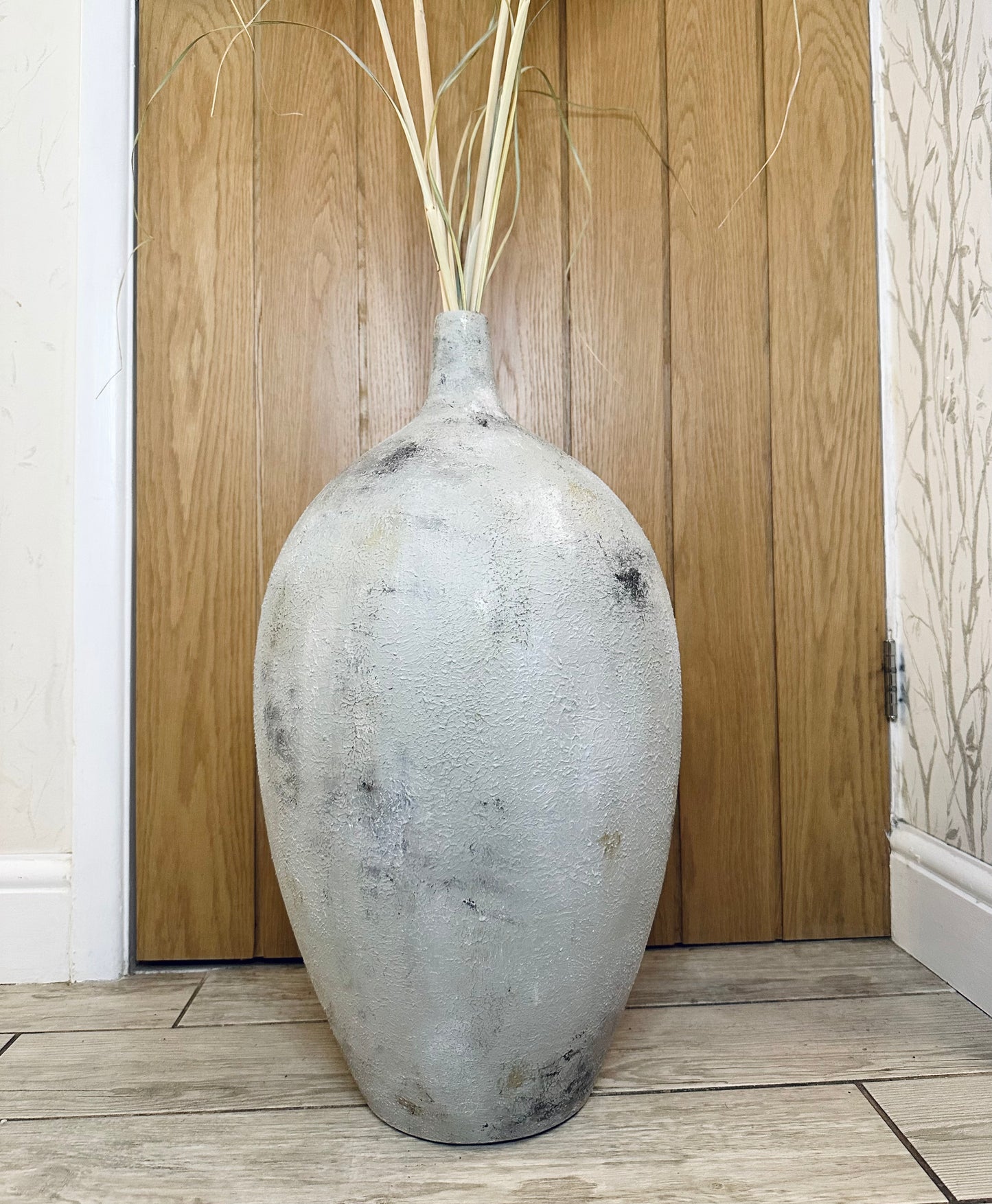 Rustic contemporary design vase