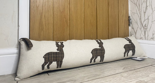 Reindeer Christmas Draft Excluder