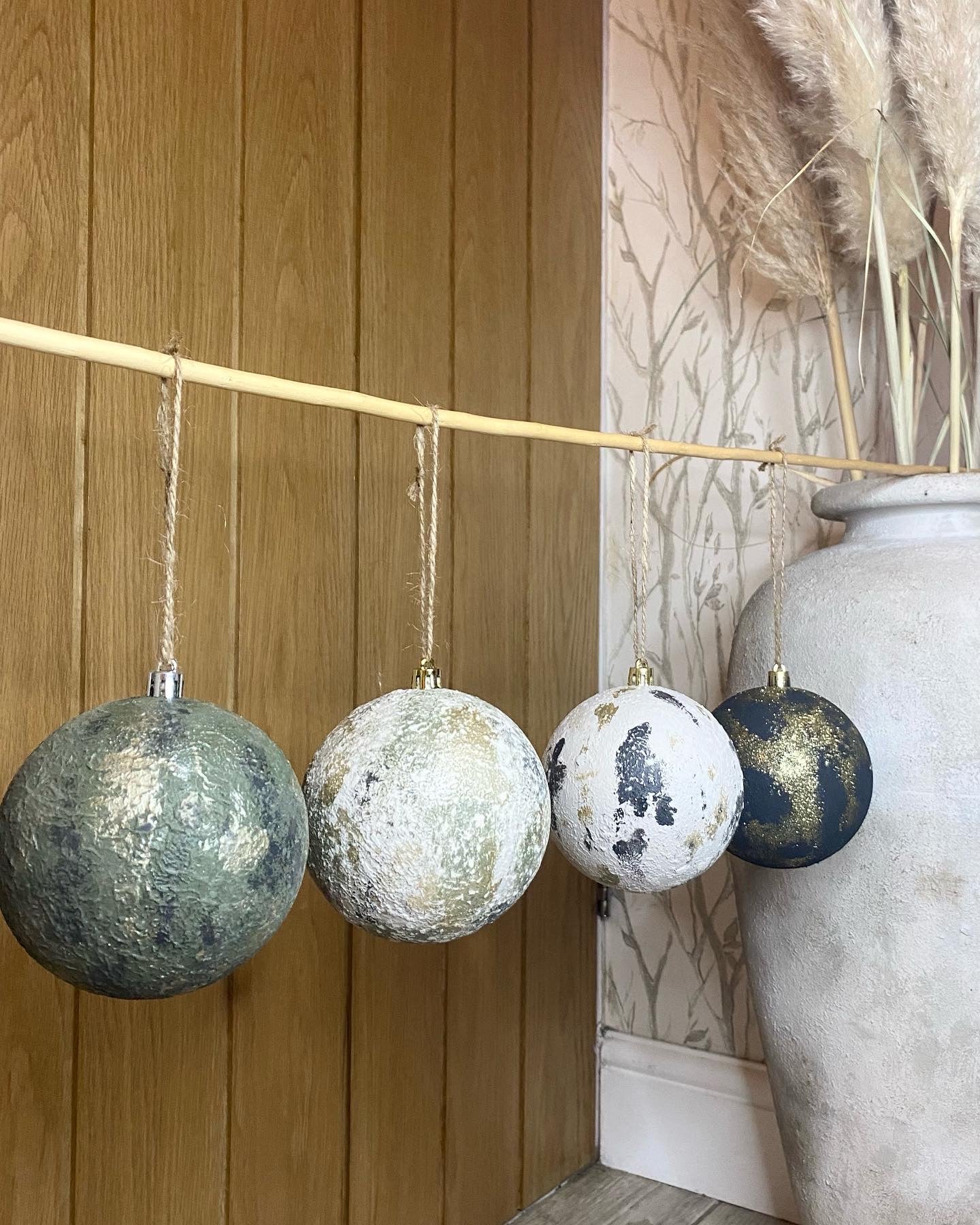 Rustic Christmas Baubles