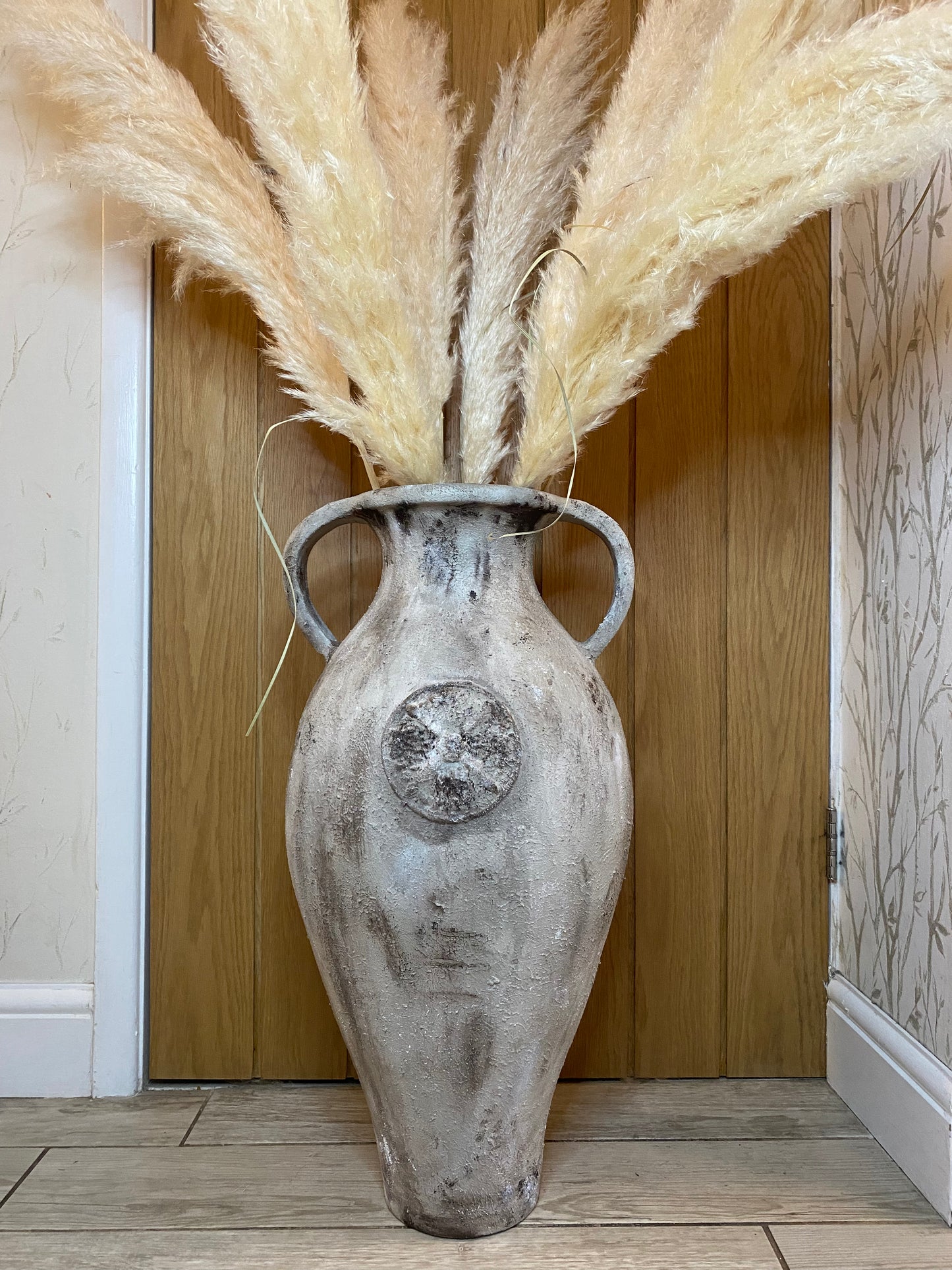 Large Rustic Urn Vase