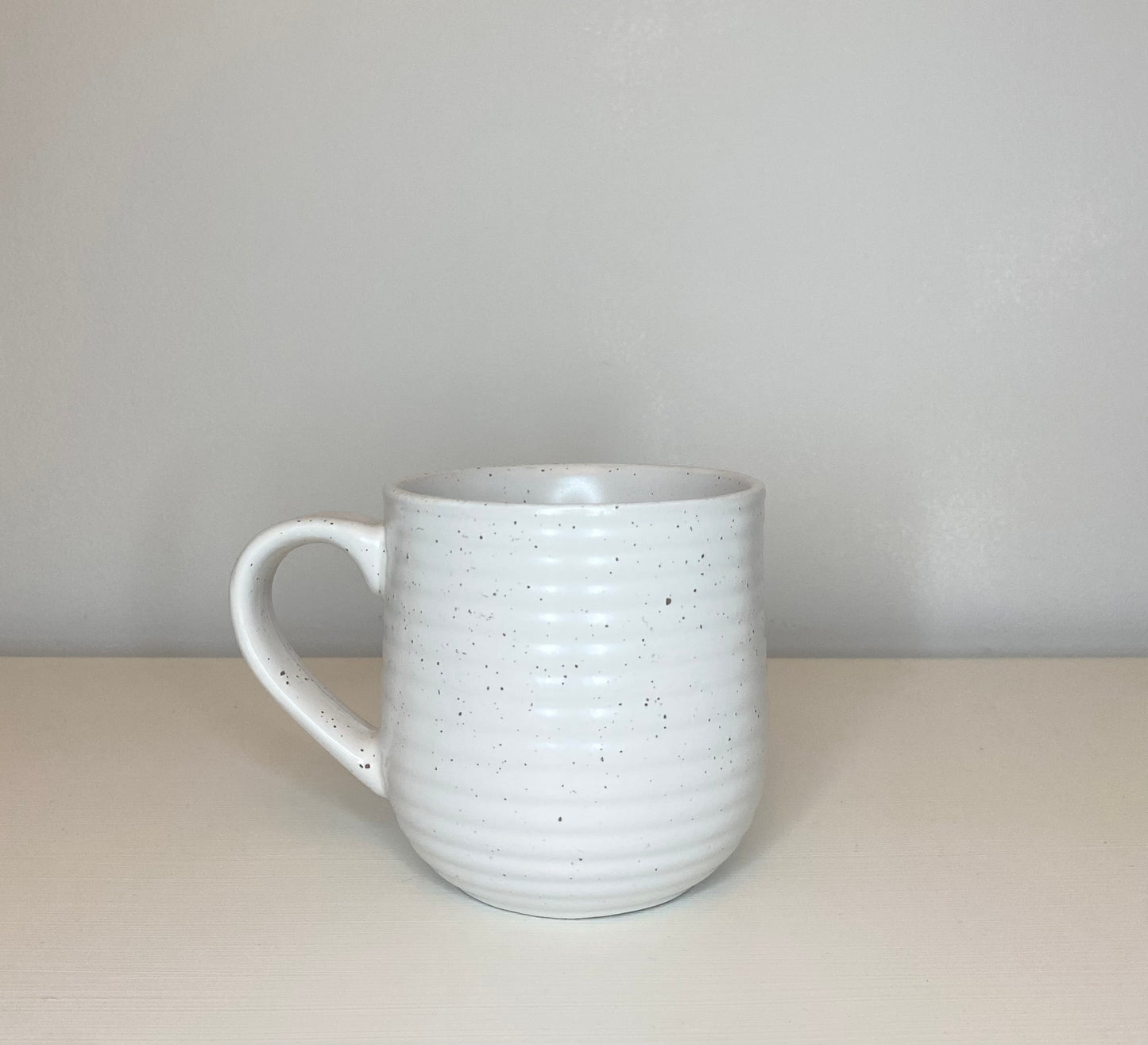 Set of 3 Vintage White Mugs