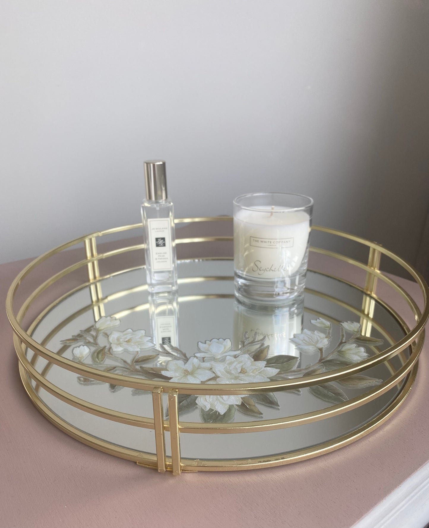Gold Decorative Mirrored Tray